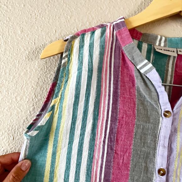 Anthropologie kids The Odells stripe sleeveless top - Picture 5 of 7